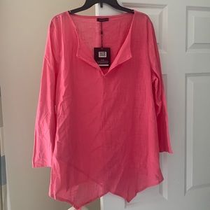 NWT Hot pink tunic shirt/ dress